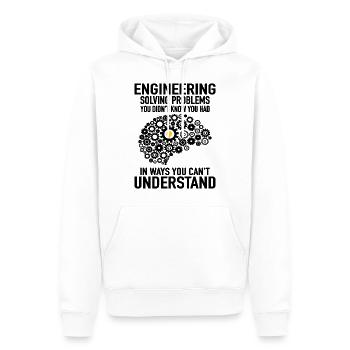 Engineer Engineering Engineer Gear Technician - Men’s Premium Organic Hoodie - white - Front - Nico (187cm)