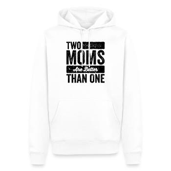 Homosexuell Lesbische Eltern Lesben Geschenk - Männer Premium Bio Hoodie - Weiß - Vorne - Nico (187cm)