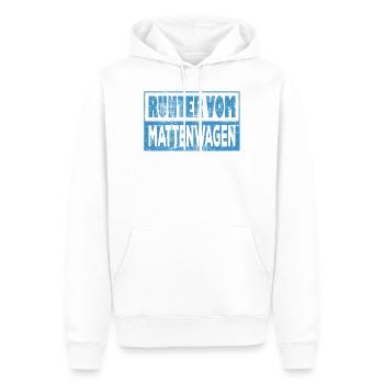 Runter vom Mattenwagen Sportlrhrer Trainer - Männer Premium Bio Hoodie - Weiß - Vorne - Nico (187cm)