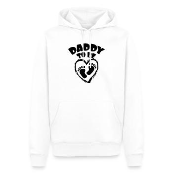 Daddy To Be - Pregnancy Announcement Gift For Men - Men’s Premium Organic Hoodie - white - Front - Nico (187cm)