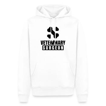 Veterinärchirurg Veterinär Chirurg Beruf Tierarzt - Männer Premium Bio Hoodie - Weiß - Vorne - Nico (187cm)
