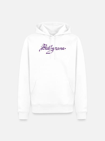 Bullymama - Männer Premium Bio Hoodie - Weiß