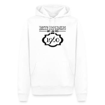 Beste Erfindung des Jahres 1960 Geschenk - Männer Premium Bio Hoodie - Weiß - Vorne - Nico (187cm)