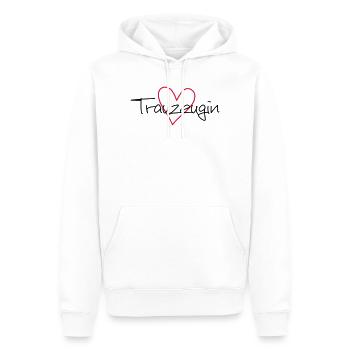 Trauzeugin Herz Junggesellenabschied - Männer Premium Bio Hoodie - Weiß - Vorne - Nico (187cm)