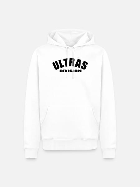 Ultras Division - Männer Premium Bio Hoodie - Weiß