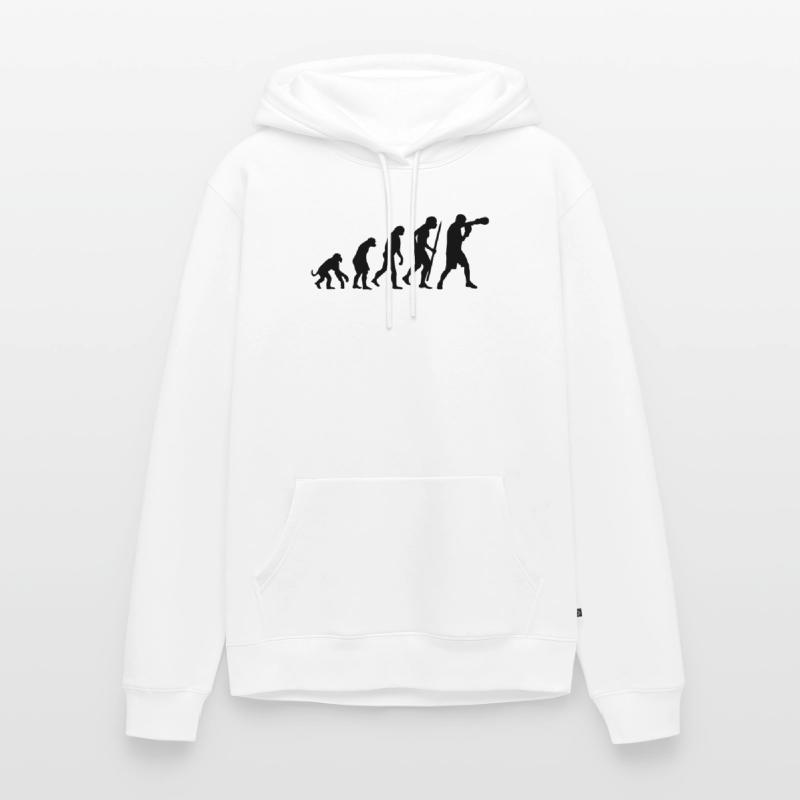Evolution de la boxe Sweat à capuche Premium bio Homme