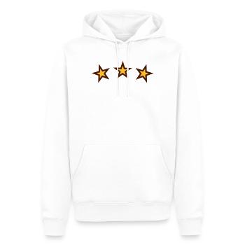 sterne stars sternchen - Männer Premium Bio Hoodie - Weiß - Vorne - Nico (187cm)