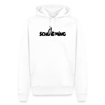 Schladming Snowboard Snowboarder - Männer Premium Bio Hoodie - Weiß - Vorne - Nico (187cm)