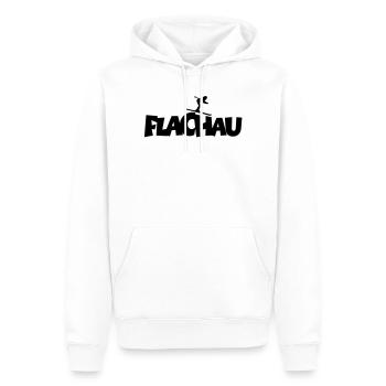 Flachau Ski Skifahren Wintersport - Männer Premium Bio Hoodie - Weiß - Vorne - Nico (187cm)