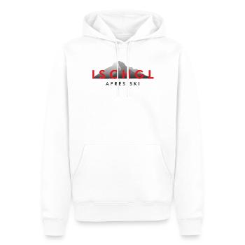 Ischgl Apres Ski Wintersport Design - Männer Premium Bio Hoodie - Weiß - Vorne - Nico (187cm)