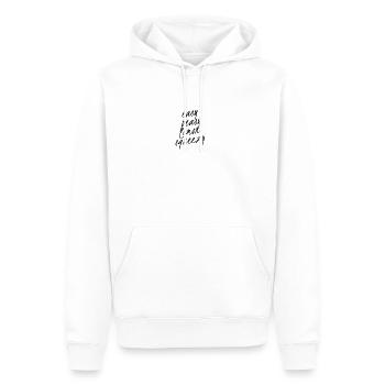 Facile à presser comme un citron – Diction drôle - Sweat à capuche Premium bio Homme - blanc - Devant - Nico (187cm)
