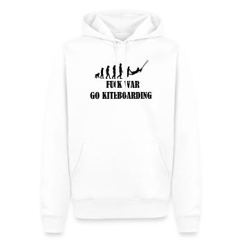 Kiteboard,Kiteboarder,Kite,Kiteboarding,Sea,Board - Men’s Premium Organic Hoodie - white - Front - Nico (187cm)