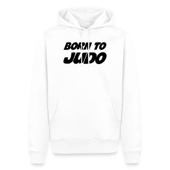 Judo / Judoka / Sport / Kampfkünste / Kampf - Männer Premium Bio Hoodie - Weiß - Vorne - Nico (187cm)
