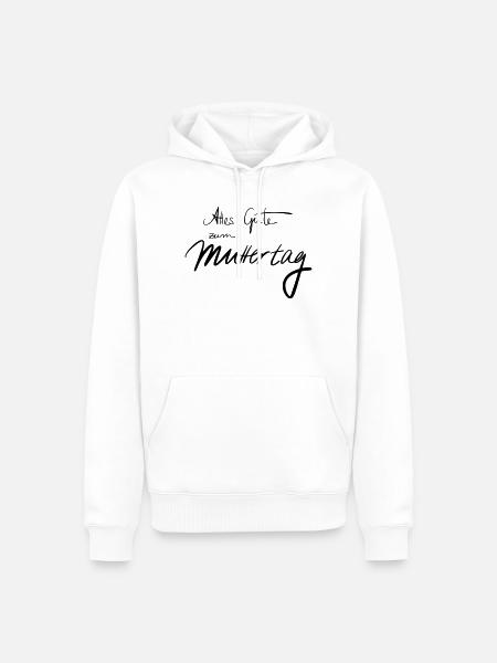 Happy Mothers's Day - Men’s Premium Organic Hoodie - white