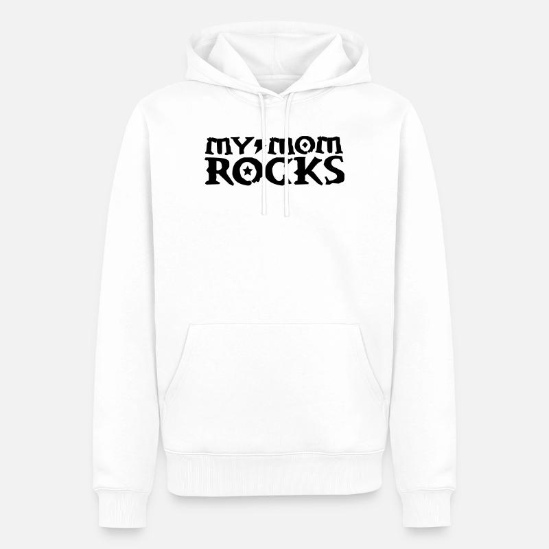 Mama - Männer Premium Bio Hoodie - Weiß