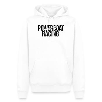 power boat racing - Männer Premium Bio Hoodie - Weiß - Vorne - Nico (187cm)