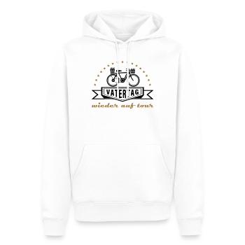 Vatertag Herrentag Himmelfahrt Tour - Männer Premium Bio Hoodie - Weiß - Vorne - Nico (187cm)