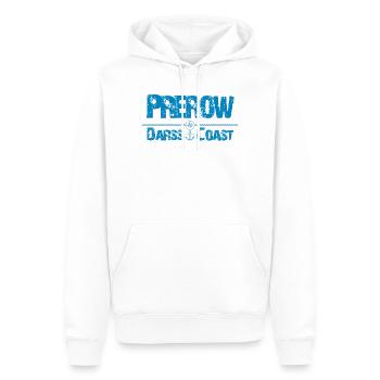 Ostseebad Prerow Darss - Männer Premium Bio Hoodie - Weiß - Vorne - Nico (187cm)