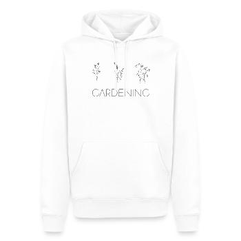 Gardening Gärtnern - Männer Premium Bio Hoodie - Weiß - Vorne - Nico (187cm)