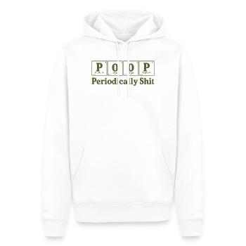 Aa - Männer Premium Bio Hoodie - Weiß - Vorne - Nico (187cm)