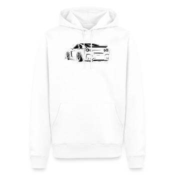 gtr Rennen Symbol Auto Tuner Legende Klassiker - Männer Premium Bio Hoodie - Weiß - Vorne - Nico (187cm)