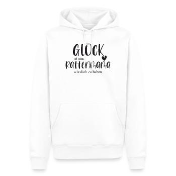 Ratte Rattenmama Ratten Haustier Nagetier Geschenk - Männer Premium Bio Hoodie - Weiß - Vorne - Nico (187cm)