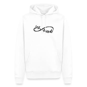 Best friends forever - Männer Premium Bio Hoodie - Weiß - Vorne - Nico (187cm)