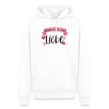Eisklettern Klettern Eispickel Winter Eis Geschenk - Männer Premium Bio Hoodie - Weiß - Vorne - Nico (187cm)