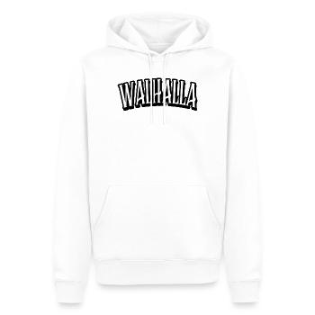 walhalla viking wikinger shirt - Männer Premium Bio Hoodie - Weiß - Vorne - Nico (187cm)