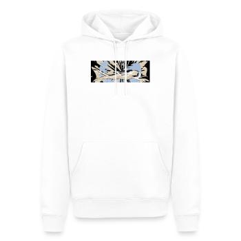 Schwimmen Schwimmerin Wassersport - Männer Premium Bio Hoodie - Weiß - Vorne - Nico (187cm)