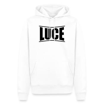 T-Shirt T-Shirt leichte Geschenkidee - Männer Premium Bio Hoodie - Weiß - Vorne - Nico (187cm)