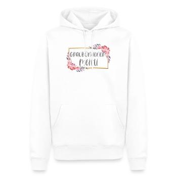 Schweiz Graubünden Mädchen Heimat Geschenk - Männer Premium Bio Hoodie - Weiß - Vorne - Nico (187cm)