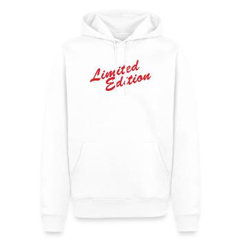 Édition limitée - Sweat à capuche Premium bio Homme - blanc - Devant - Nico (187cm)