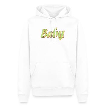 Baby - Männer Premium Bio Hoodie - Weiß - Vorne - Nico (187cm)