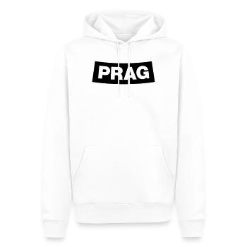 Prag Chapter Element 1C (JGA MC-Rocker-Style) - Männer Premium Bio Hoodie - Weiß - Vorne - Nico (187cm)