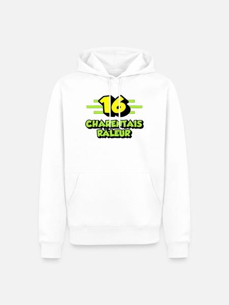 Complaining Charentais - Men’s Premium Organic Hoodie - white