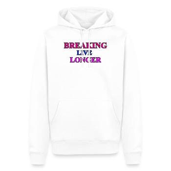Breaking - dance - Men’s Premium Organic Hoodie - white - Front - Nico (187cm)