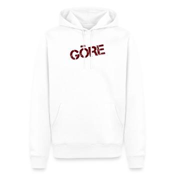 MÔME - Sweat à capuche Premium bio Homme - blanc - Devant - Nico (187cm)