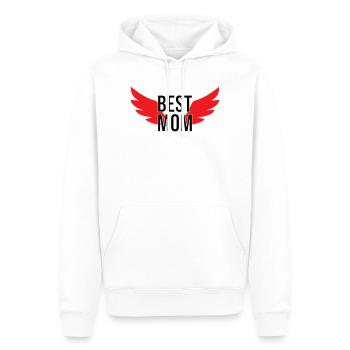 Beste Mama - Muttertag - Männer Premium Bio Hoodie - Weiß - Vorne - Nico (187cm)