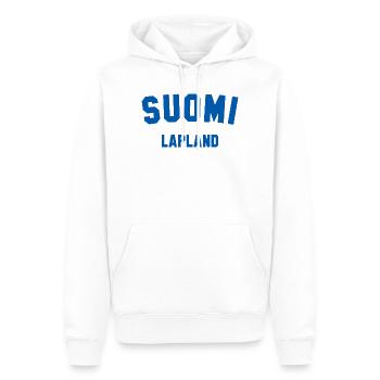 LAPLAND Suomi Lappland Finnland - Männer Premium Bio Hoodie - Weiß - Vorne - Nico (187cm)