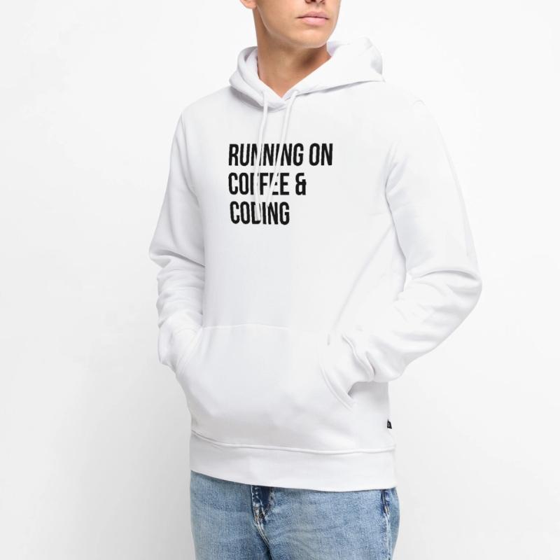 Codage Codage Codage Sweat à capuche Premium bio Homme