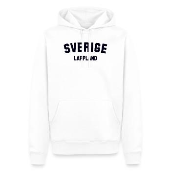 LAPLAND Sverige Suède - Sweat à capuche Premium bio Homme - blanc - Devant - Nico (187cm)