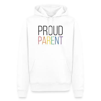 LGBTQ Pride Month - Stolze Eltern - Männer Premium Bio Hoodie - Weiß - Vorne - Nico (187cm)