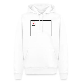 Image not found - but style guaranteed - Men’s Premium Organic Hoodie - white - Front - Nico (187cm)