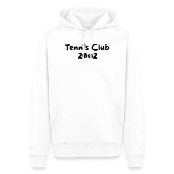 Tennis Club 2002 - Männer Premium Bio Hoodie - Weiß - Vorne - Nico (187cm)