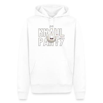 Garnkugel Party - Männer Premium Bio Hoodie - Weiß - Vorne - Nico (187cm)