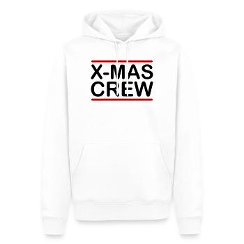 Xmas Crew Weihnachten - Männer Premium Bio Hoodie - Weiß - Vorne - Nico (187cm)