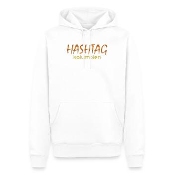 Cadeau pour la Colombie - Sweat à capuche Premium bio Homme - blanc - Devant - Nico (187cm)