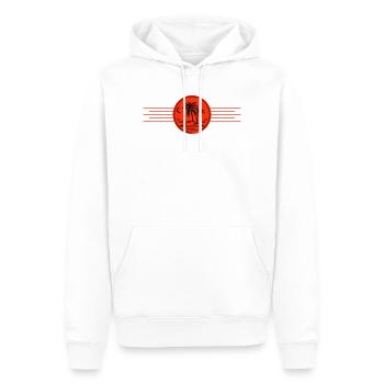 Palmen Insel Urlaub - Männer Premium Bio Hoodie - Weiß - Vorne - Nico (187cm)
