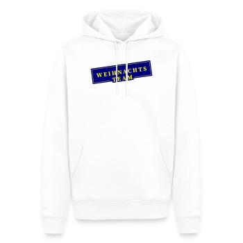 Weihnachts Team Weihnachten - Männer Premium Bio Hoodie - Weiß - Vorne - Nico (187cm)
